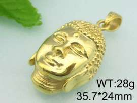 Stainless Steel Gold-plating Pendant