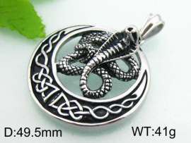 Stainless Skull Pendant