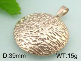 Stainless Steel Gold-plating Pendant
