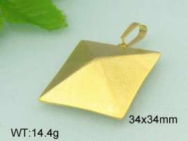Stainless Steel Gold-plating Pendant