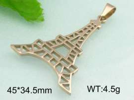 Stainless Steel Gold-plating Pendant