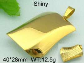 Stainless Steel Gold-plating Pendant