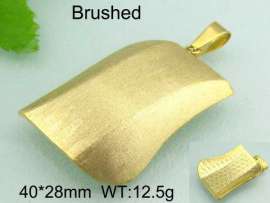 Stainless Steel Gold-plating Pendant