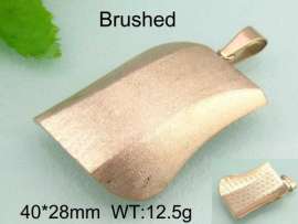 Stainless Steel Gold-plating Pendant