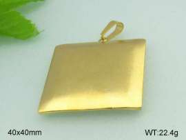 Stainless Steel Gold-plating Pendant