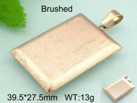 Stainless Steel Gold-plating Pendant