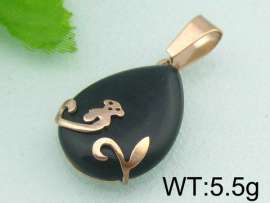 Stainless Steel Gold-plating Pendant