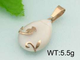 Stainless Steel Gold-plating Pendant