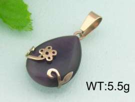 Stainless Steel Gold-plating Pendant