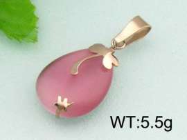 Stainless Steel Gold-plating Pendant