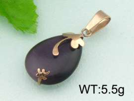 Stainless Steel Gold-plating Pendant