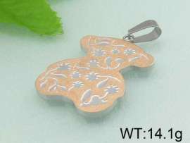 Stainless Steel Gold-plating Pendant