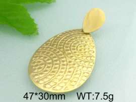 Stainless Steel Gold-plating Pendant