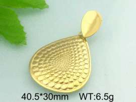 Stainless Steel Gold-plating Pendant