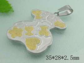 Stainless Steel Gold-plating Pendant