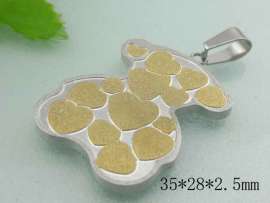 Stainless Steel Gold-plating Pendant