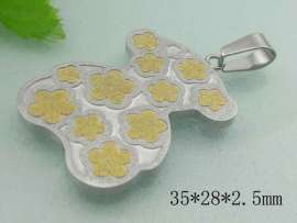 Stainless Steel Gold-plating Pendant