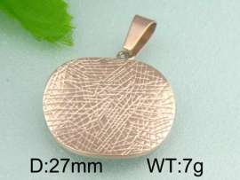 Stainless Steel Gold-plating Pendant