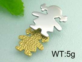 Stainless Steel Gold-plating Pendant
