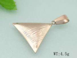 Stainless Steel Gold-plating Pendant