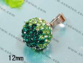 Stainless Steel Stone Pendant