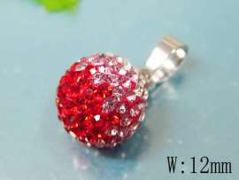Stainless Steel Stone Pendant