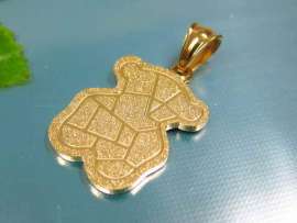 Stainless Steel Gold-plating Pendant