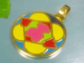 Stainless Steel Gold-plating Pendant