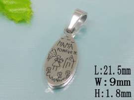 Stainless Steel Popular Pendant
