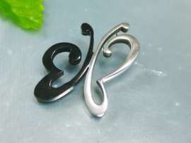 Stainless Steel Black-Plating Pendant