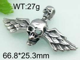 SS Skull Pendant