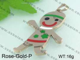 Stainless Steel Gold-plating Pendant