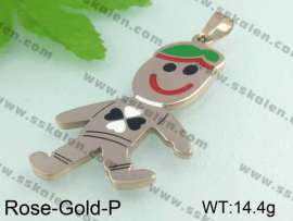 Stainless Steel Gold-plating Pendant