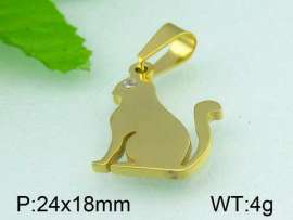 Stainless Steel Gold-plating Pendant