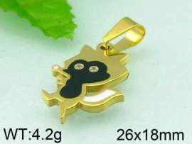 Stainless Steel Gold-plating Pendant