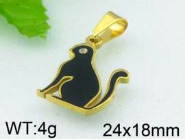 Stainless Steel Gold-plating Pendant