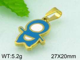 Stainless Steel Gold-plating Pendant