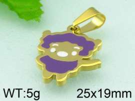 Stainless Steel Gold-plating Pendant
