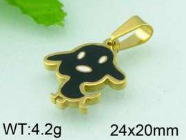 Stainless Steel Gold-plating Pendant