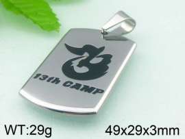Stainless Steel Popular Pendant