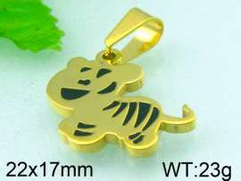 Stainless Steel Gold-plating Pendant