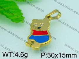 Stainless Steel Gold-plating Pendant