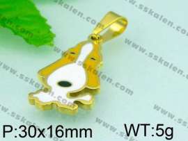 Stainless Steel Gold-plating Pendant