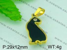 Stainless Steel Gold-plating Pendant