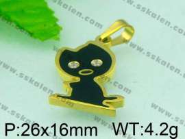 Stainless Steel Gold-plating Pendant