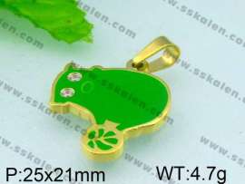 Stainless Steel Gold-plating Pendant