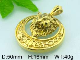 Stainless Steel Gold-plating Pendant