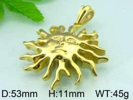 Stainless Steel Gold-plating Pendant