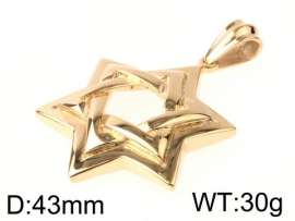 Stainless Steel Gold-plating Pendant
