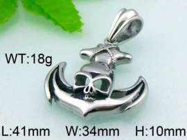 SS Skull Pendant